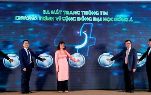 Ra mắt Trang thông tin Chương trình hành động vì cộng đồng Đại học Đông Á